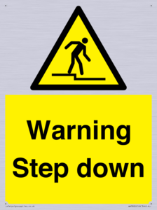 Warning Step down